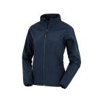 Veste recycl� recycl� femme result softshell - navy - m