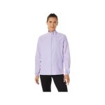 Veste de running asics core jacket vapor violet pour femme - manches longues - respirante