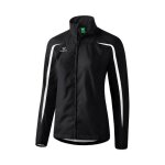Veste de running - noir - blanc - femme - imperméable - respirant - manches longues Veste de running - noir - blanc - femme - imperméable - respirant - manches longues