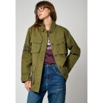 Veste saharienne kaporal - femme - kaki - 100% coton