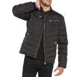 Veste schott daytona 18 noir pour homme