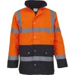 Veste de scurit bicolore haute visibilit yoko go / rt 3279 - orange / marine