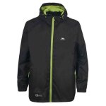 Veste shell trespass qikpac packaway - femme - randonn�e - noir - imperm�able et respirante