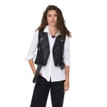 Veste en simili - cuir sans manches femme only vera - black - s