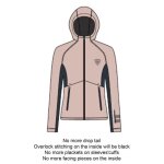 Veste de ski  capuche femme rossignol softshell - powder pink - s