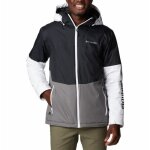 Veste de ski homme columbia point park insulated - noir gris blanc - technologie thermique omni - heat ... Veste de ski homme columbia point park insulated - noir gris blanc - technologie thermique omni - heat ...