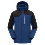 Veste de ski homme - hugo - 3 en 1 impermable - bleu marine