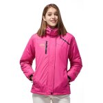 Veste de ski - hugo - femme impermable coupe - vent fuchsia