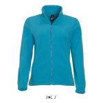 Veste de ski - sols - north femme - respirante - manches longues - bleu