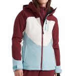 Veste de ski - oneill - diamond - femme - bleu / blanc / rouge - imperm�able - respirant