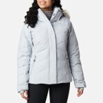 Veste de ski / snow columbia lay d down? ii cirrus grey metallic femme