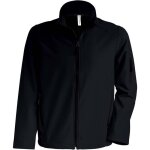 Veste softshell - kariban - homme - noir - imperméable - respirant - randonnée - sports dhiver Veste softshell - kariban - homme - noir - imperméable - respirant - randonnée - sports dhiver