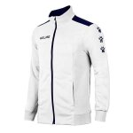 Veste de sport pour fille kelme chandal lince - blanc - bleu marine