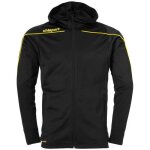 Veste de sport - uhlsport - stream 22 track - capuche - couleur noire - pour homme Veste de sport - uhlsport - stream 22 track - capuche - couleur noire - pour homme