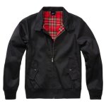 Veste - brandit - lord canterbury - noir - tartan fraser - 2 poches lat�rales