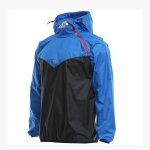Veste de sudation homme - sauna - gym - sweat suits - a capuche - logo lumineux - bleu Veste de sudation homme - sauna - gym - sweat suits - a capuche - logo lumineux - bleu