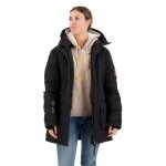 Veste superdry city padded parka - noir - femme Veste superdry city padded parka - noir - femme