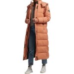 Veste superdry touchline padded orange femme