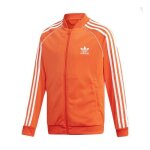 Veste de survêtement adidas originals superstar jacket - orange / blanc - manches longues - multisport ... Veste de survêtement adidas originals superstar jacket - orange / blanc - manches longues - multisport ...