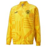 Veste de survtement davant - match manchester city 2022 / 23 - jaune / noir - l
