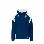 Veste de surv�tement � capuche as monaco 7 2023 / 24 - blue darkness / white - xl