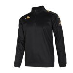 Veste de survtement enfant kappa gassolo - noir / gris - football