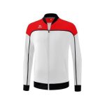 Veste de survêtement erima change - blanc / rouge / noir - s Veste de survêtement erima change - blanc / rouge / noir - s