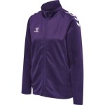Veste de survtement femme hummel core xk - rouge - manches longues - fitness