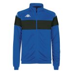 Veste de survtement homme kappa dacone - bleu sapphire / noir - manches longues - multisport