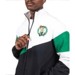 Veste de survtement homme new era boston celtics retro colour block - noir blanc vert - manches longues ...
