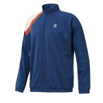 Veste de survtement homme reebok es track jacket - bleu - manches longues - dj1904