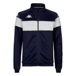 Veste de survtement - kappa - dacone - homme - bleu marine / white