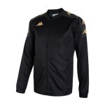 Veste de survtement kappa giullio - black / grey dk - s