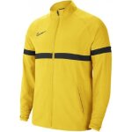Veste de survtement nike academy woven 21 - jaune - homme
