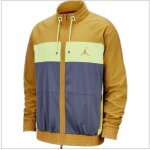 Veste de survtement nike jordan wings - homme - manches longues - jaune - multisport