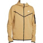 Veste de survtement nike tech fleece full zip - beige - manches longues - mixte