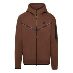 Vestes de survtement nike tech fleece full zip hoodies - ref : cu4489 - 259 couleur : marron. le tech ...
