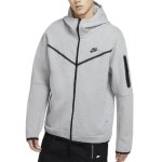Veste de survtement - nike - tech fleece full zip hoodies - gris - homme - fitness en salle