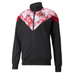 Veste de survêtement puma acm iconic mcs mesh track - noir / rouge - xl Veste de survêtement puma acm iconic mcs mesh track - noir / rouge - xl