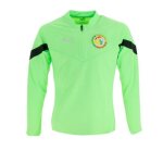 Veste de survtement puma zippe senegal - rf. 935250 - 04. couleur : vert noir