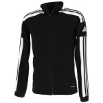Veste de survtement sq21 tr foot black - adidas - polyester recycl - aeroready - noir