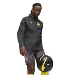 Veste de surv�tement training borussia dortmund 2023 / 24 - noir / jaune or - xl
