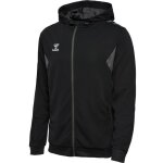 Veste de survêtement zippé à capuche hummel authentic - noir - homme - multisport - manches longues Veste de survêtement zippé à capuche hummel authentic - noir - homme - multisport - manches longues