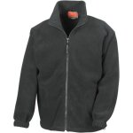 Veste de travail polaire zippée - result - noir - homme - manches longues - sports dhiver Veste de travail polaire zippée - result - noir - homme - manches longues - sports dhiver