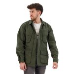 Veste tropical combat - superdry - homme - surplus goods olive - vert