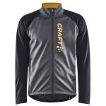Veste de vlo craft homme core bike subz - granite / black - coupe - vent et impermable - manches longues ...