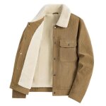 Veste velours côtelé homme chaude doublée polaire casual veste zippee epaisse automne hiver couleur unie ... Veste velours côtelé homme chaude doublée polaire casual veste zippee epaisse automne hiver couleur unie ...