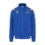 Veste zip - kappa - ambach - bwt alpine f1 team - officielle - mixte - bleu