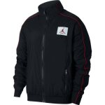 Veste zipp jordan flight noir pour homme - noir - l - veste - homme - manches longues - col montant