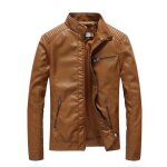 Vtements en cuir pour hommes vtements de loisirs coupe - vent locomotive pu veste en cuir vtements ...